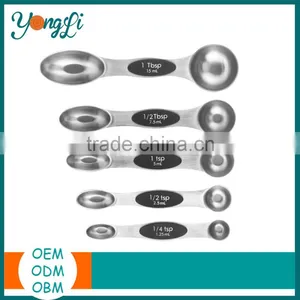 Hight Quality 403 Stainless Steel Magnetic Measuring Scoop Set thumbnail-1