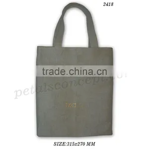 Promotional Jute Grocery Bag With Jute Self Handle thumbnail-1