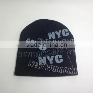 New Design Promotion Beanie Hat Knit Cap Custom Print thumbnail-1