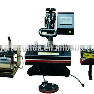 4 in 1 Heat Press Transfer Machine, Sublimation 4 in 1 for Printing Thirt Mug Plate Cap thumbnail-6
