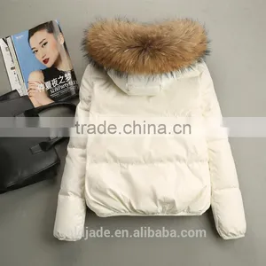 Latest Fashion Winter Short Down Jackets Woman Down Jacket Parka Winter 2016 thumbnail-5