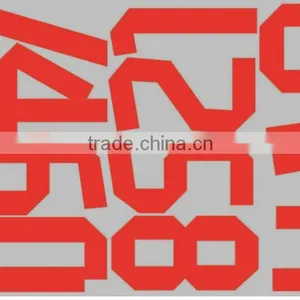 Best Washability Number Heat Transfer Offset Printing for Sportswear thumbnail-2