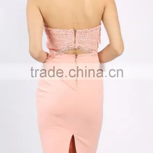 Custom Style Side Cut Out Mini Tube Dress Tall Tube Women Sexy Dress thumbnail-4