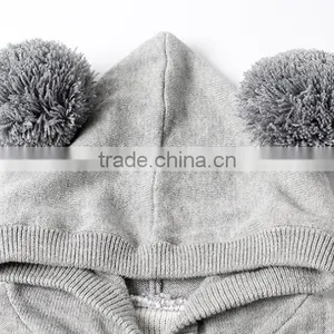 2017 Hot New Products Cartoon Pattern Hoodie Gifts Infants Toddlers Knitted Jumpsuits thumbnail-3