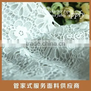 Embroidered Fabric Dress Embroidery Swiss Voile Lace Embroidery Lace thumbnail-3