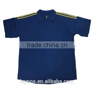 Polo T-shirt With Two Stripes on Shoulders thumbnail-3