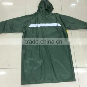 Adult 100% PVC Motorcycle Raincoat Fabric With Customer' S Logo thumbnail-1