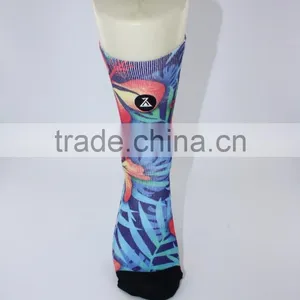 Thick Soft Stretchable Polyester Custom Sublimated Socks Men thumbnail-3