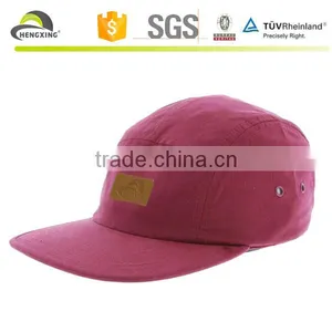 Custom 5 Panel Hats Embroidery Caps With Reflect the Eyebrow Brim thumbnail-4