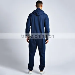 New Arrival Cheap Zipper up Solid Men's Colour Adult Onesie thumbnail-2