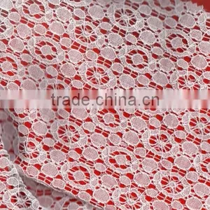 R&H Dress/decoration/bra Lace Trim Polyester Laces Fabric For Wedding George Lace Fabric African thumbnail-4