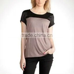WOMENS DUAL COLOUR T SHIRT thumbnail-1