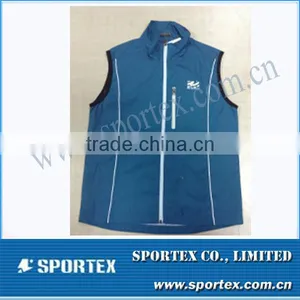 Reflective Mens Vest Jacket With Padding thumbnail-1
