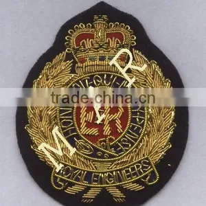 Hand Embroidery Royal Engineers Badge thumbnail-1