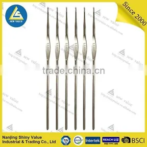 6 Tenuous Convenient Cheap Lady New Arrival China Single Hand Stainless Crochet Hook thumbnail-1