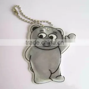 Cheap Cup Shape Advertising Reflective Keychain for Giveaway thumbnail-4