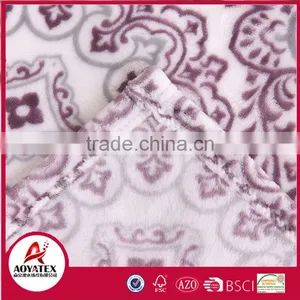 Adult Wholesale 100% Polyester Super Soft Printed Flannel Blanket thumbnail-3