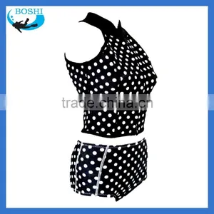 Fashion Show Sexy Bikini Swimwear Swimsuit Neoprene Bathing Suit thumbnail-6