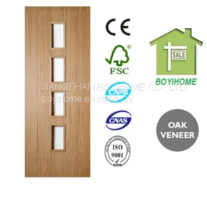Veneered Oak Panel Door thumbnail-1