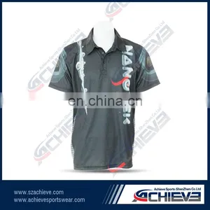 Professional Polyester Economical Seamless Polo Shirts thumbnail-3