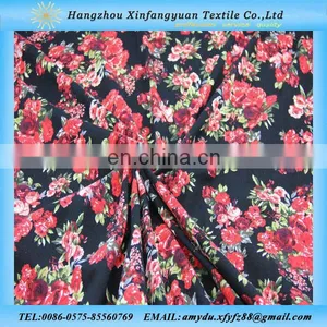 Spandex Cotton Jersey Printed Fabric for Ladies Shirt Dress thumbnail-1
