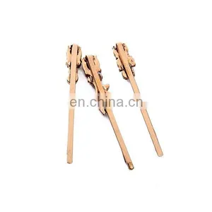 Antique Gold Women Hair Pin Set With Decorative Diamond Valentine Gift thumbnail-3
