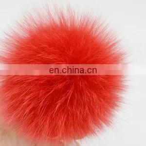 Lovely Bags Garment Accessory Genuine Fox Fur Ball thumbnail-1