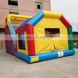 Attactive Inflatable Slide Bouncer Castle ,cartoon Inflatable Slide Jumping Bouncer,giant Used Inflatable Slide for Kids thumbnail-1
