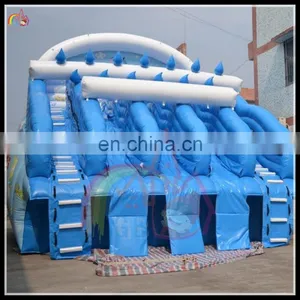 New Design Giant Inflatable Water Slide , Water Park Equipment , Water Park Slides for Sale thumbnail-1