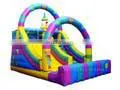Inflatable Colorful Clown Shape Slide for Kids thumbnail-1