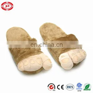 Plush Fluffy Soft Quality Warm Toes Funny Kids Slippers Shoe thumbnail-1
