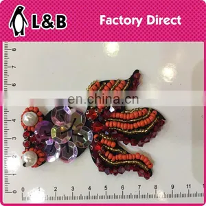 New Design Latest Fashion Rhinestone Applique thumbnail-1