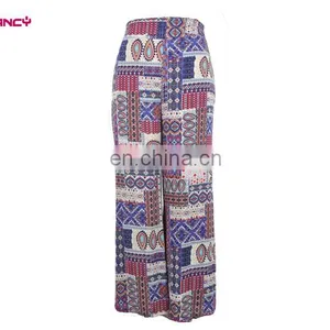 XXX Size Paisley Ethnic Print Elegant Leggings thumbnail-3
