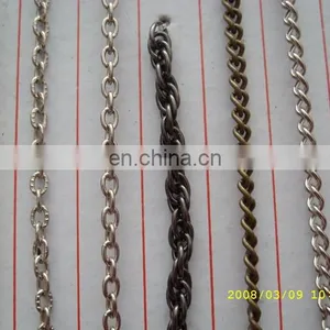 China Chain Supplier Custom Shiny Design Gold Metal Chain for Football Shoes thumbnail-4