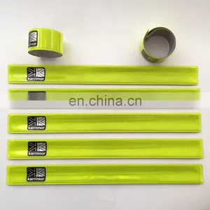 EN71 High Visibility Reflective Watch Snap Bracelet thumbnail-1