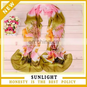Large Inventory Wholesale Mix Order Girl Chiffon Infinity Scarf Wholesale thumbnail-1