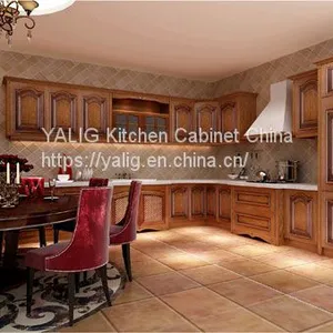 YALIG Solid Wood Kitchen Cabinet thumbnail-3