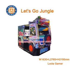 Zhognshan Amusement Park Equipment SEGA on Arcade Shooting Game Machine Gun Shooting, Hunting Simulator Let's Go Jungle thumbnail-1