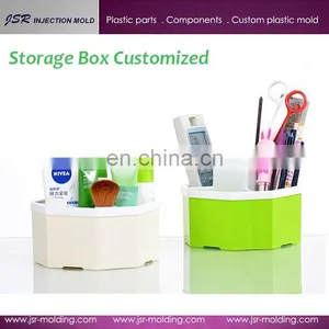 Dongguan Plastic Product Factory to Design Your Own Brand Office Supplies With Low Price for Pen Stand , Plastic Pen Container thumbnail-1