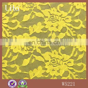 100% Nylon Floral Lace Fabric Clothing Material thumbnail-4
