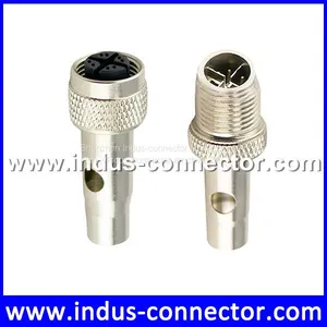 Female a Code Strain Relief Ip68 8 Contacts Male Female Molded M12 in Wiring Harness thumbnail-2