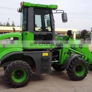 ZL10F 4x4WD Wheel Loader With V-snow Blade thumbnail-2