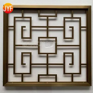 Decorative Screen Partition Stainless Steel Sheet 201 for Interior Door thumbnail-3