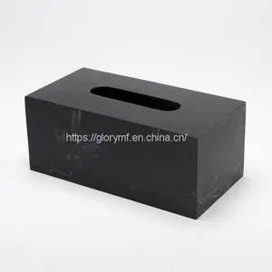 Custom Manufactures Tissue Box With Poly Resin Material thumbnail-2