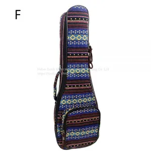 Wholsale and Retail Fashion PU Leather 7-layer Plywood Ukulele Hardshell Cases Ukulele, Woven Style thumbnail-5