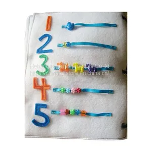 Soft Felt Fabric Quiet Book  thumbnail-2
