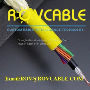 2x12 Awg Neutral Buoyant Tether With 4 Pair Twisted Cable Cat6 thumbnail-1