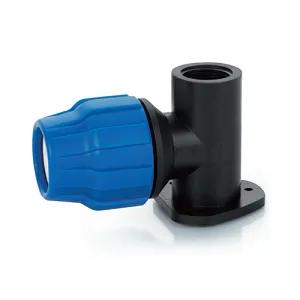 PP Compression Fitting-HDPE Compression Fitting-Hdpe Fitting-Pipe Fitting-Wall Support Bracket thumbnail-1