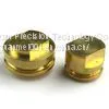 Brass 0.01mm Tolerance Oil Cover CNC Precision Components thumbnail-1