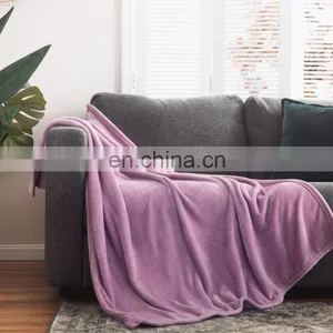 Eco Friendly Super Cozy Double Sided Adult Wearable Design Flannel Blanket For Sale thumbnail-2